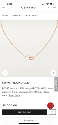 PurseForums Ultimate Guide to the Cartier Love Necklace: Everything You Need to Know