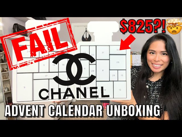 Unboxing the Chanel Calendar: Luxury at Your Fingertips.