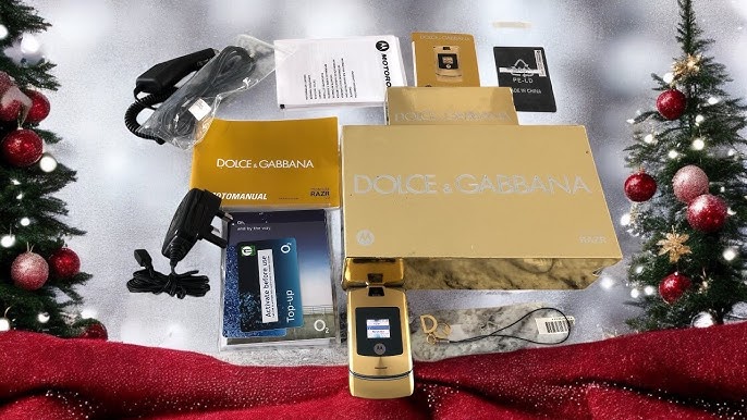 Unboxing the Motorola V3 Dolce Gabbana: A Luxury Retro Phone