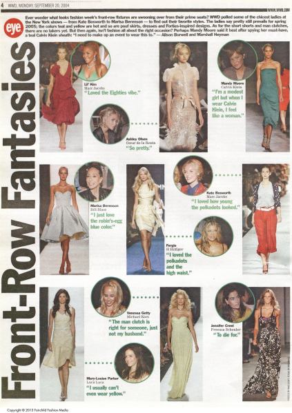 Womens Wear Daily Archive: A Treasure Trove of Fashion Trends
