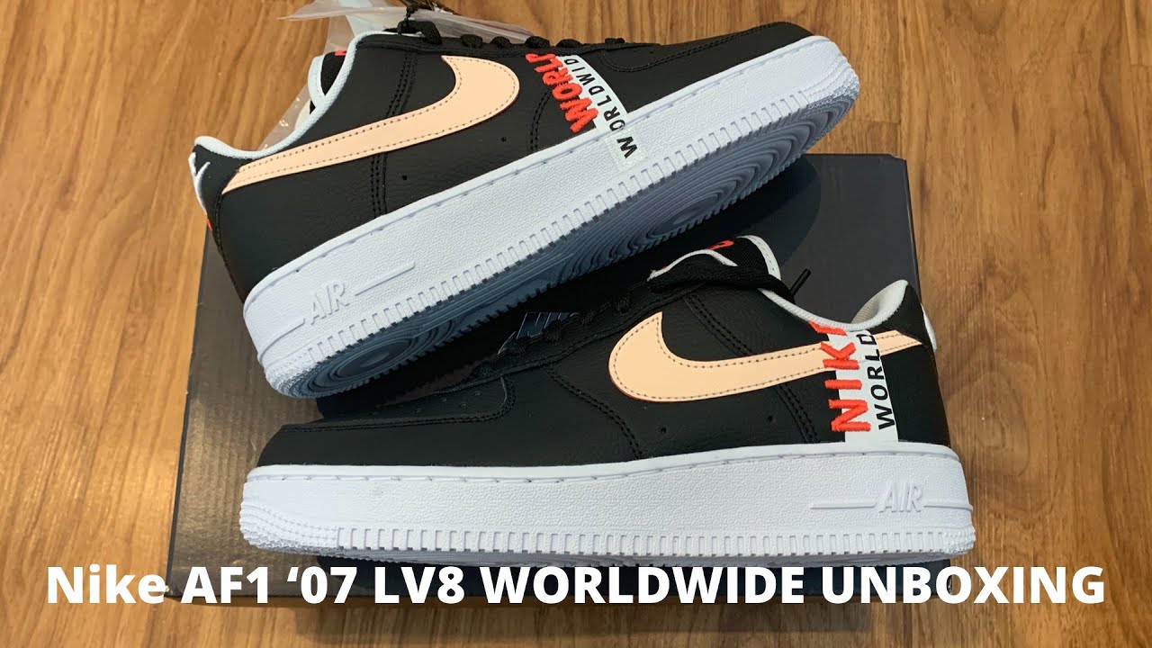 Unboxing the Air Force 1 Black Orange: First Impressions