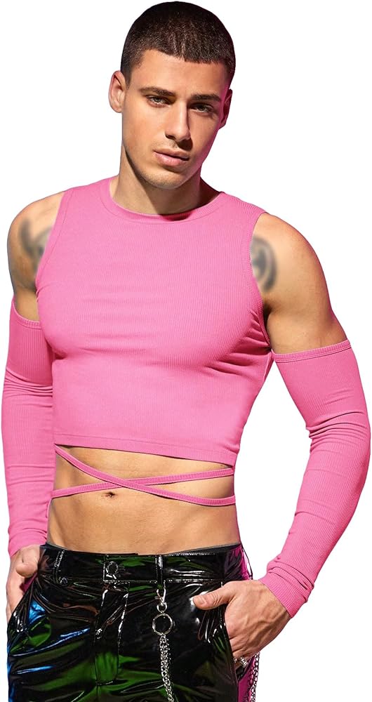 Where to Buy Stylish Crop Tops for Men Online?