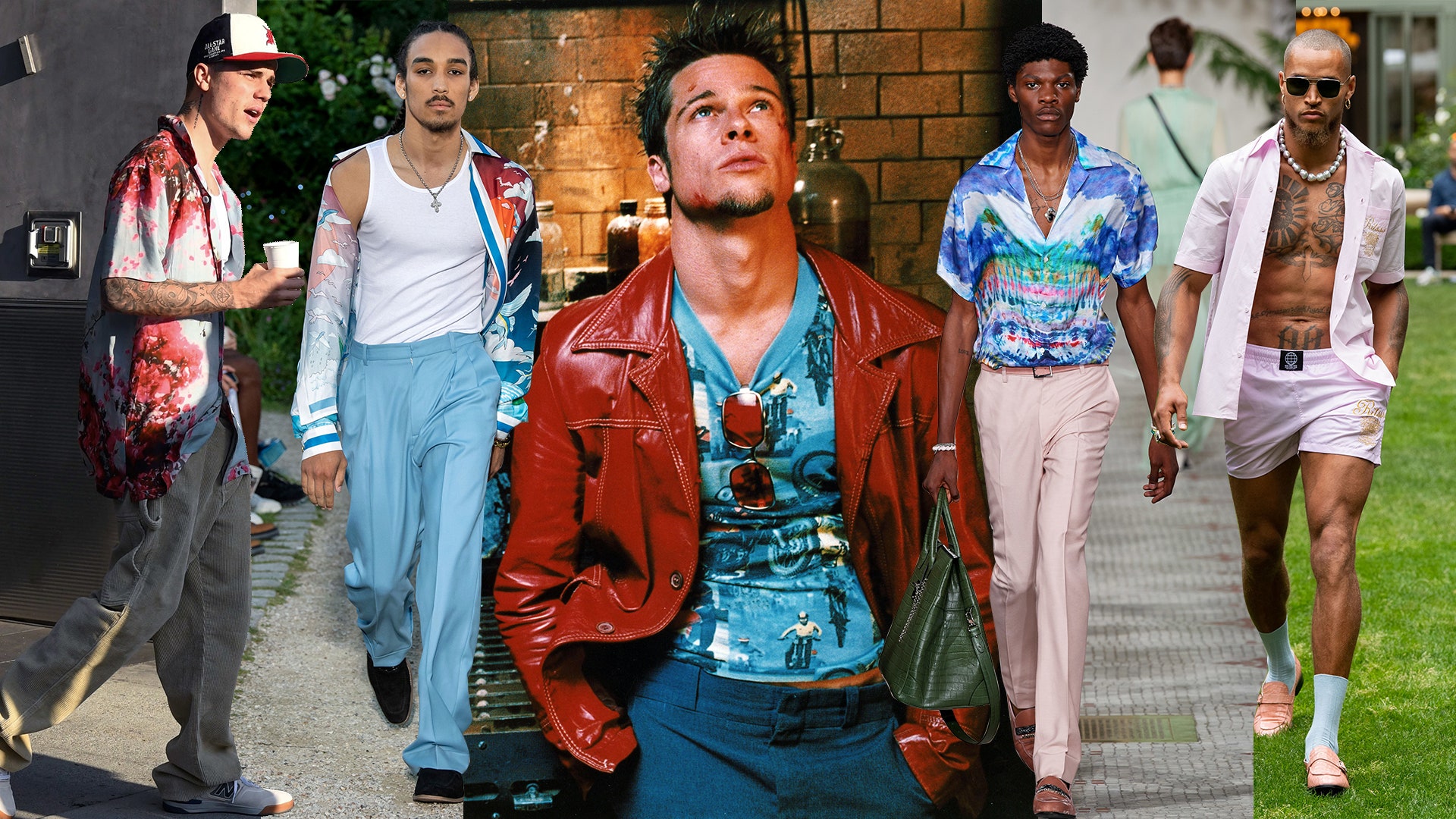 Brad Pitt Fight Club Wardrobe: Steal His Style Secrets