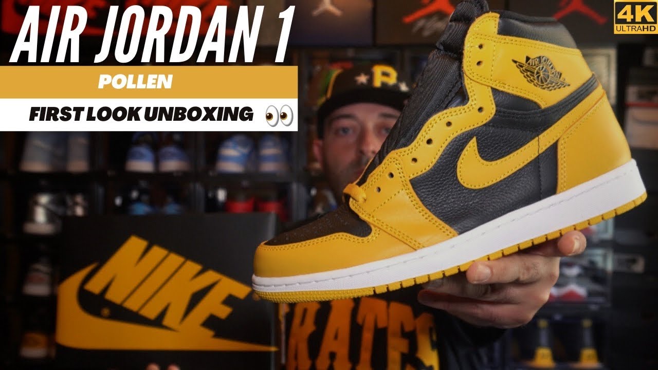 Unboxing the Air Jordan Black and Yellow: First Look!