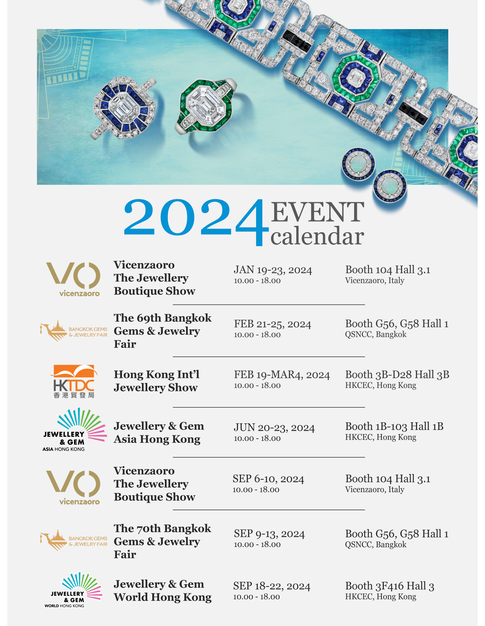 Jewelry Trade Shows 2024 Calendar: Save These Dates