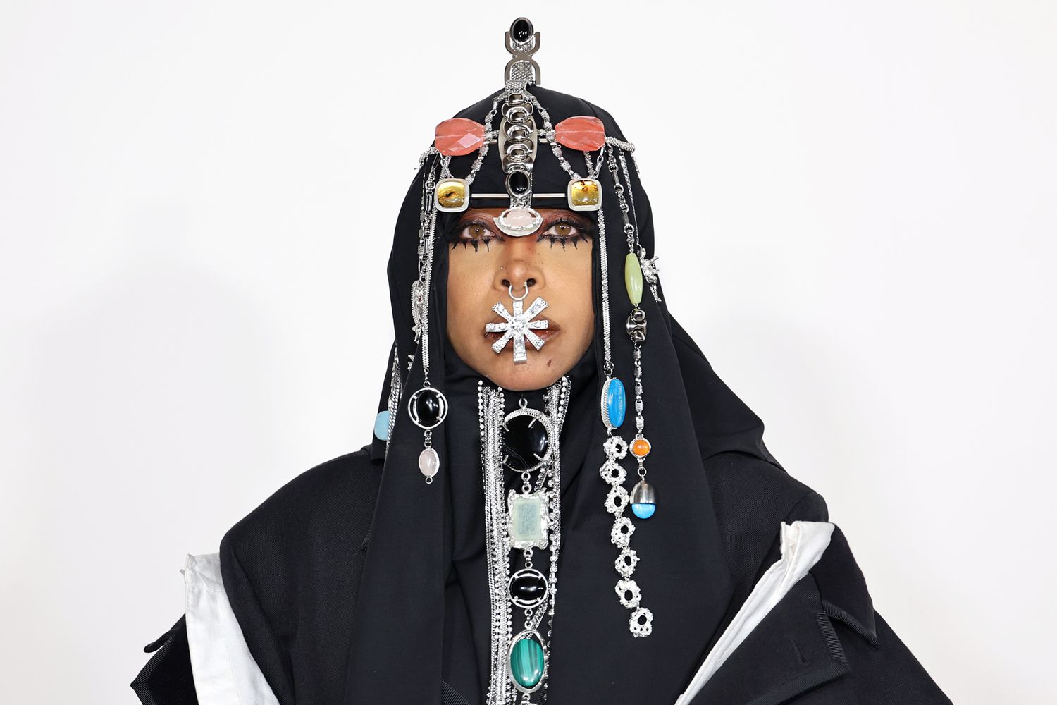 Erykah Badu Rocks the Red Carpet at Met Gala 2024