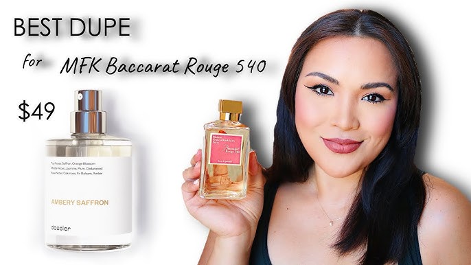 Dossier Ambery Saffron vs. Baccarat Rouge 540: A Full Comparison