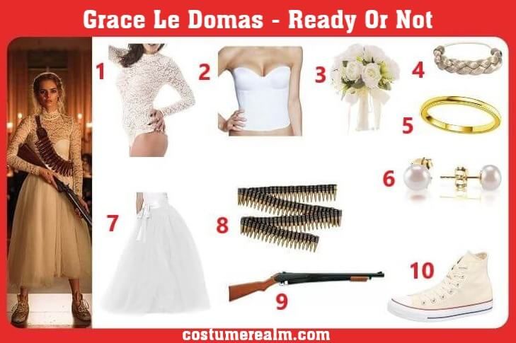 Get the Look: Grace Ready or Not Costume Shopping Guide