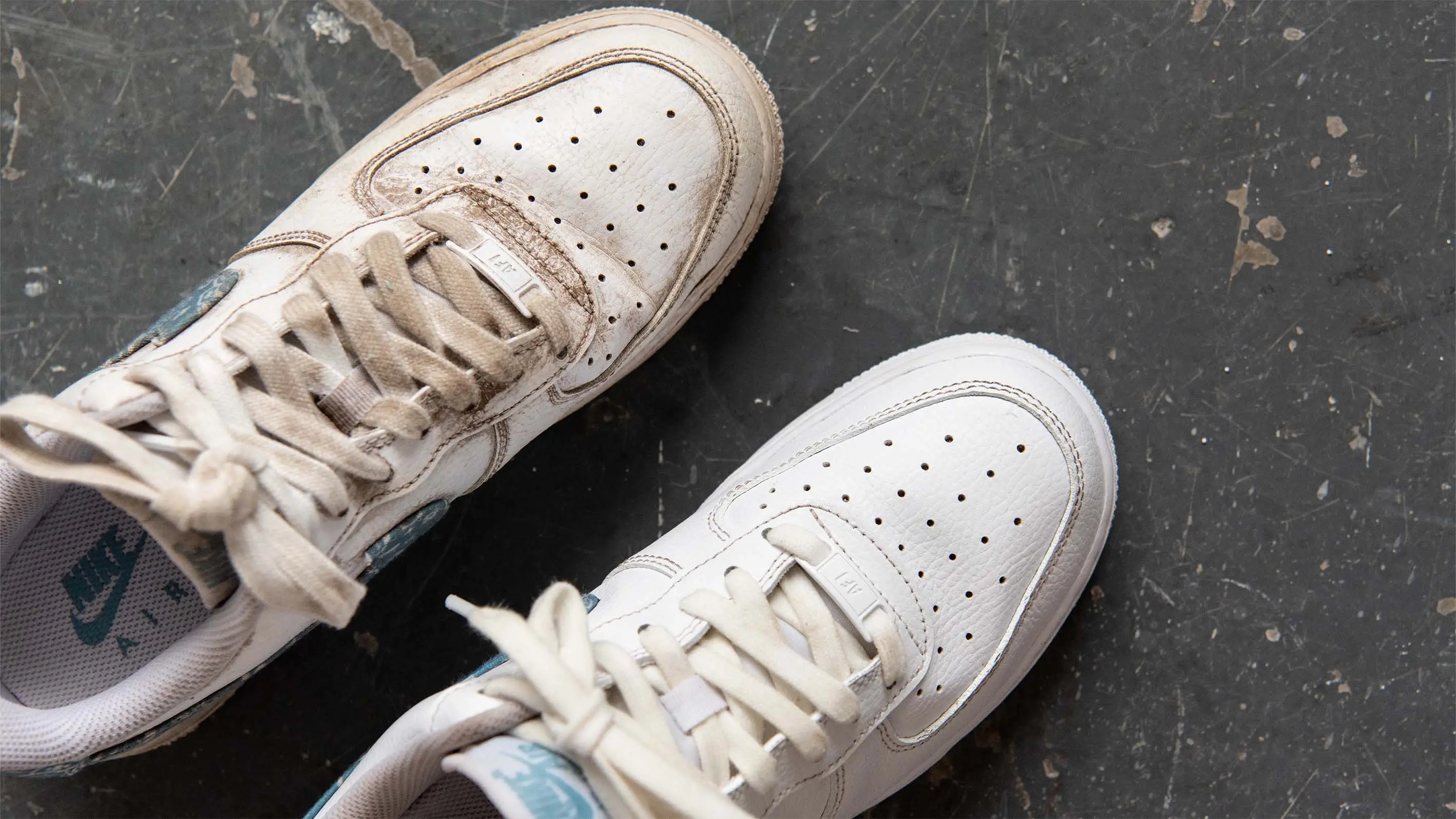 How to Clean Your Grey High Top Air Force 1 Sneakers