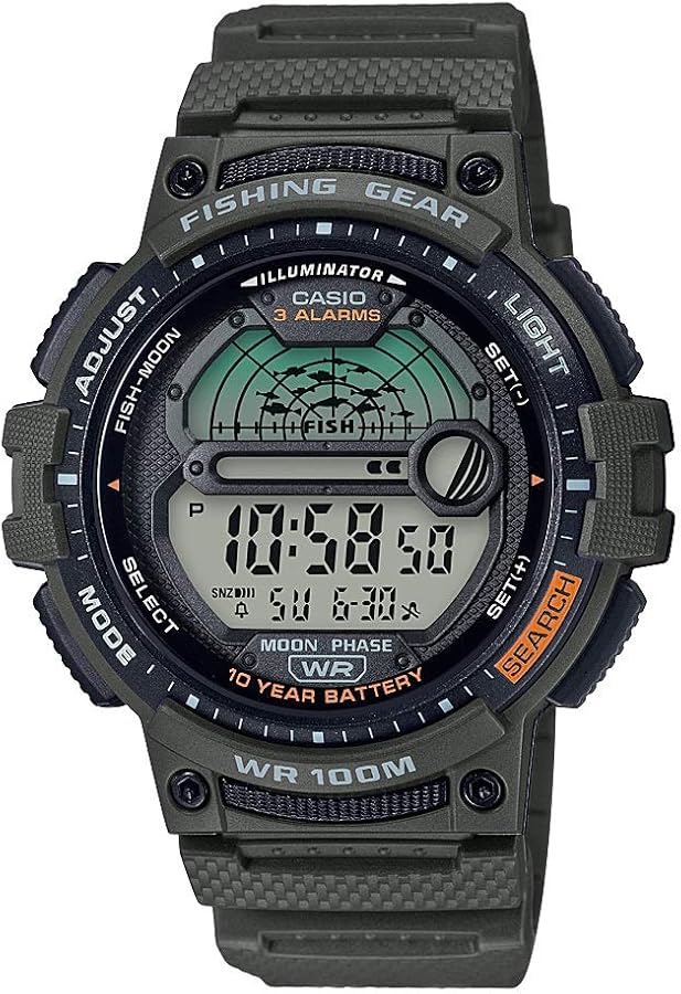 Looking for a Fishing Watch? Check Out the Casio Fishing Timer