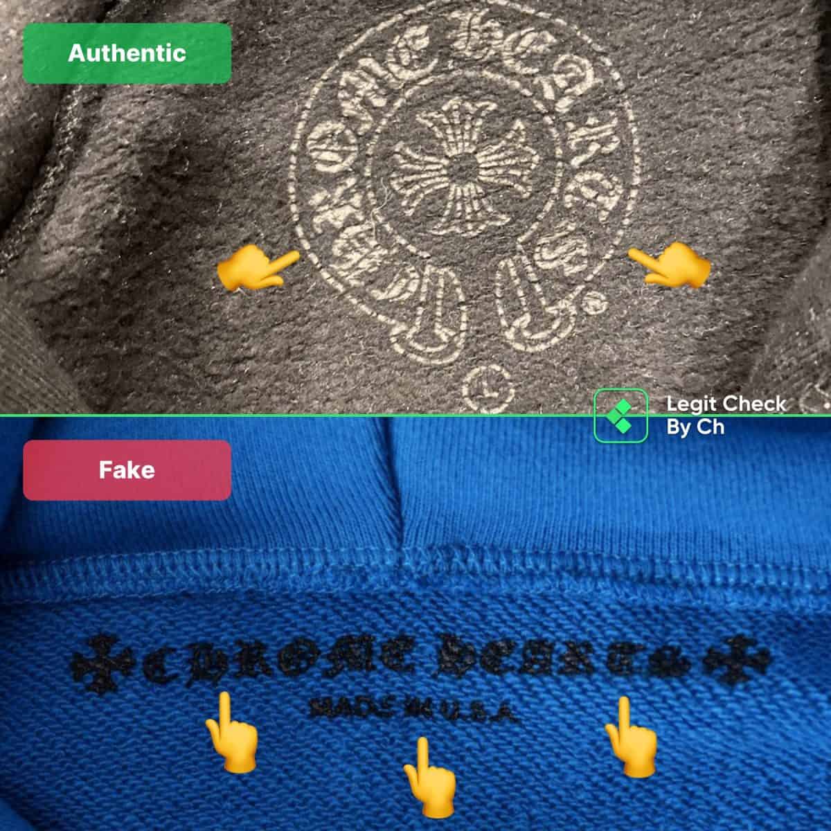 Spotting a Fake Chrome Hearts Hoodie: How to Tell Real From Replica Every Time