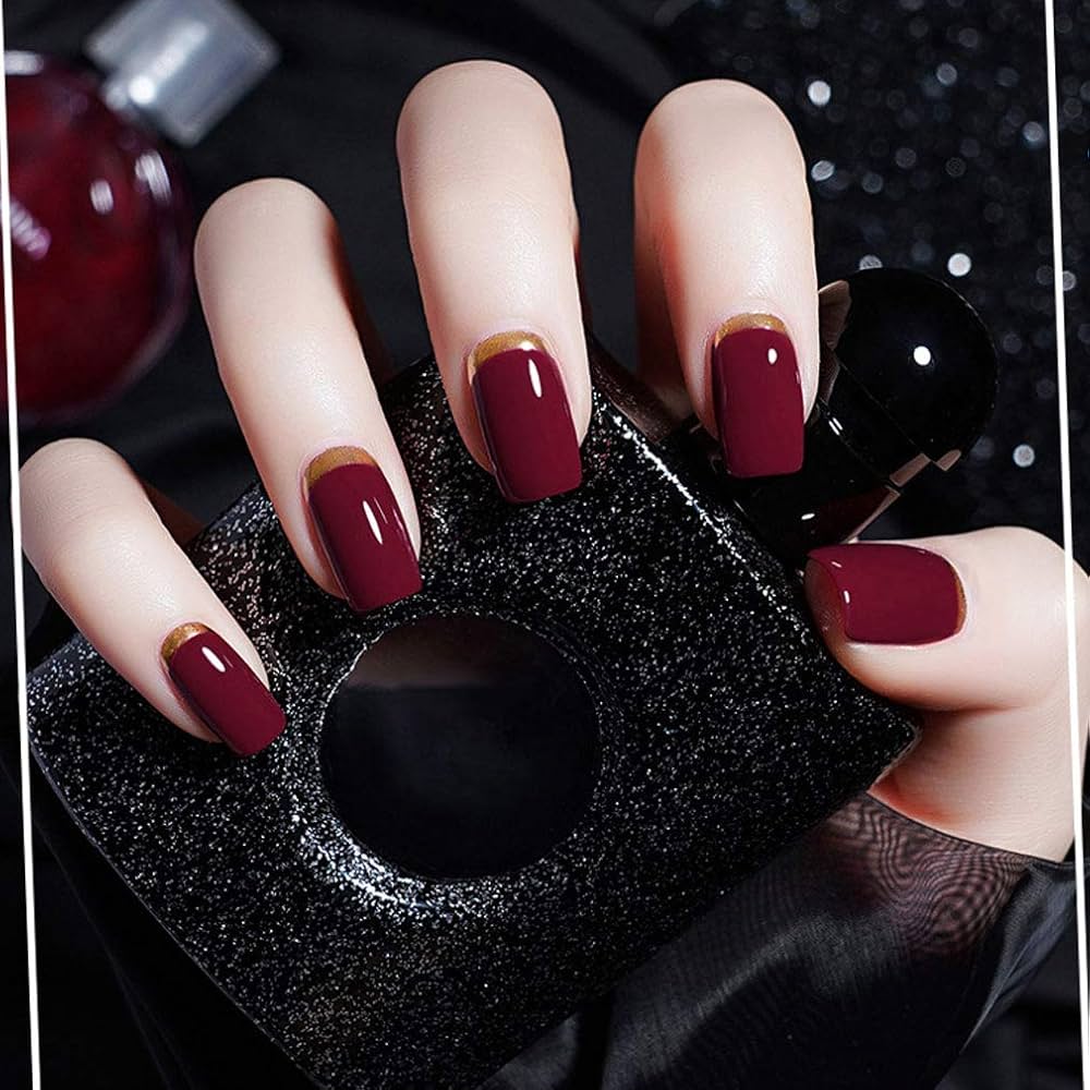 Dark Dark Red Nail Polish: Get the Look for Less Money