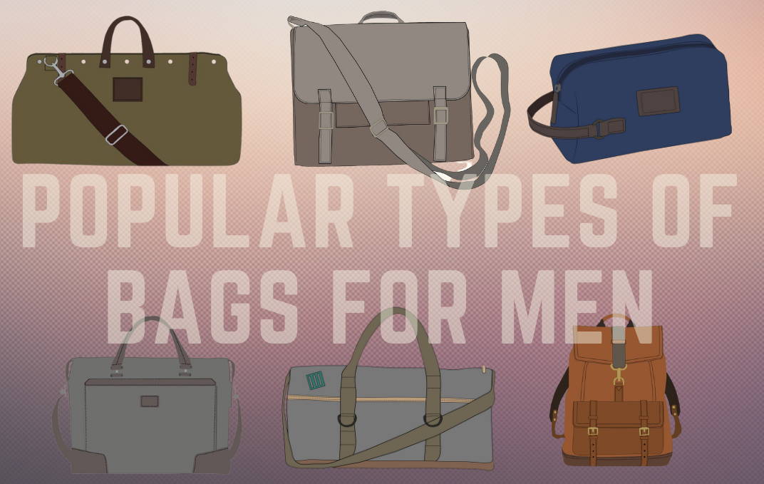 Different Man Bag Styles Explained (Easy Tips to Help You Choose)