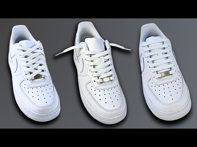 Master the Art: How to Lace Air Force 1 Different Ways