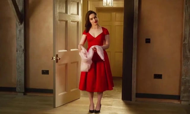 Emilia Clarke in Red Dress:  Shop Similar Styles and Turn Heads Like She Does
