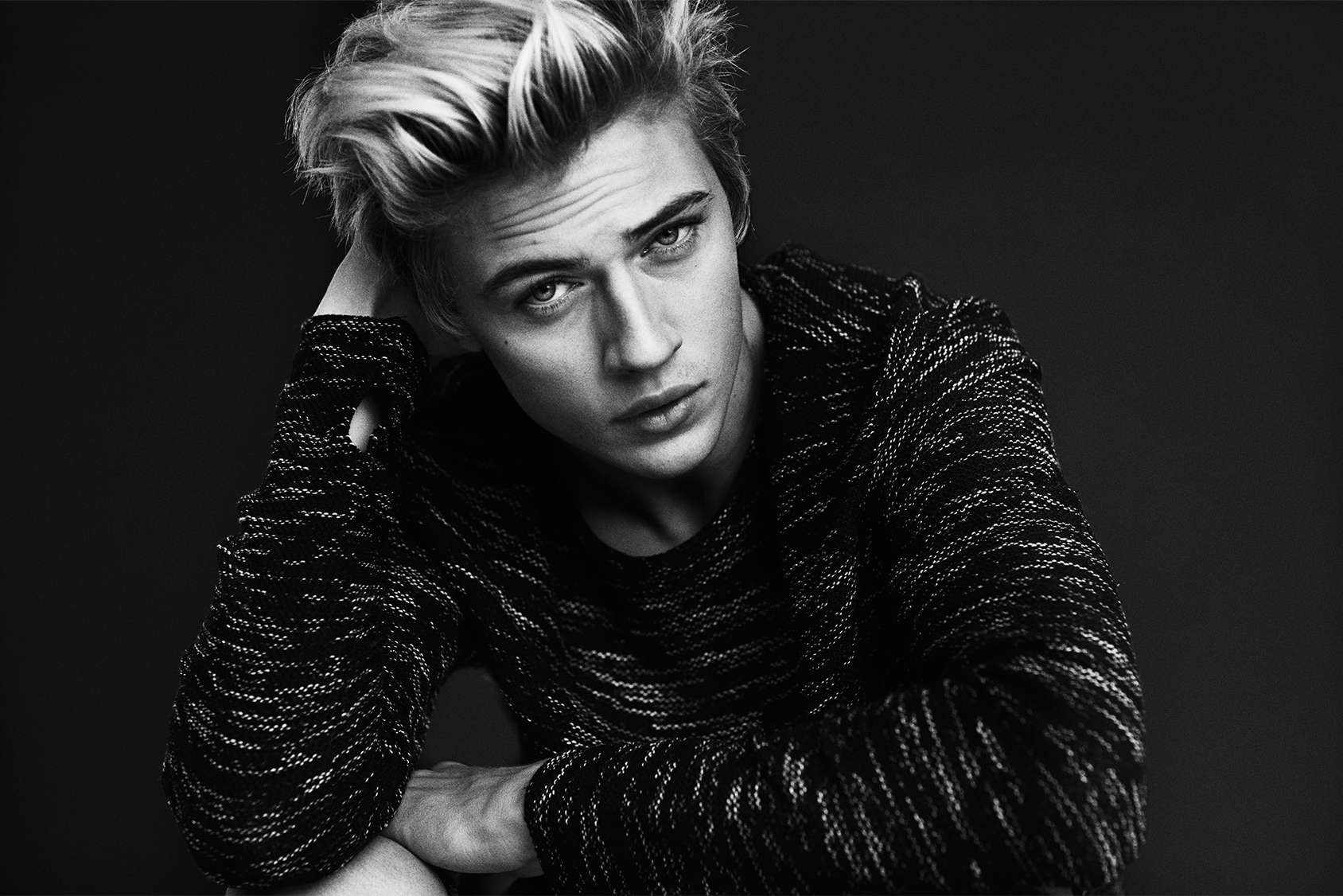 Hedi Slimanes Photography: Lucky Blue Smith Through the Lens