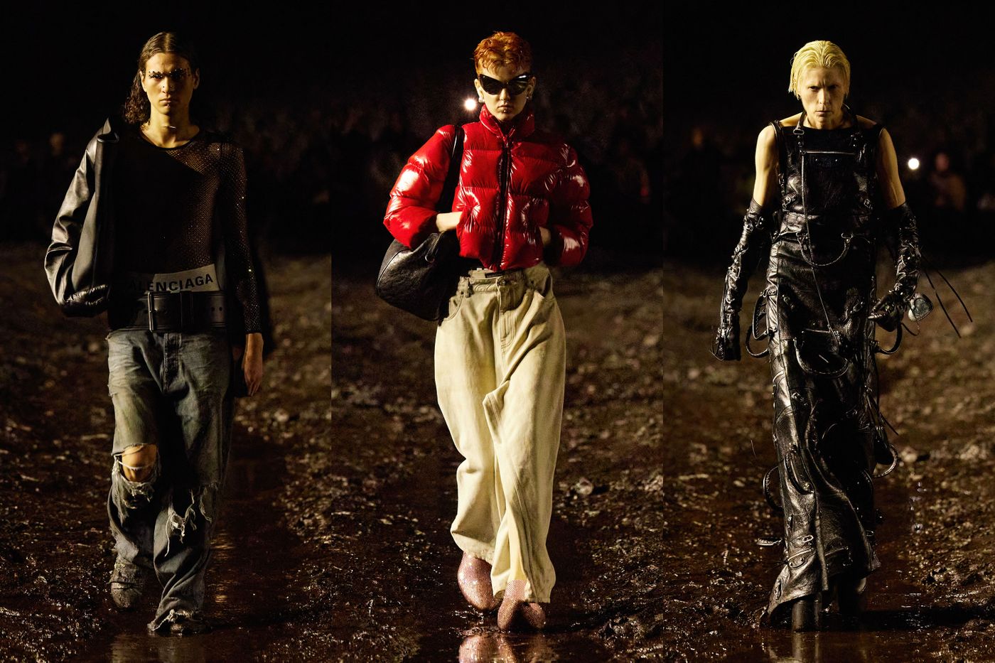 Did You See Balenciagas Mud Show? Its Wild!