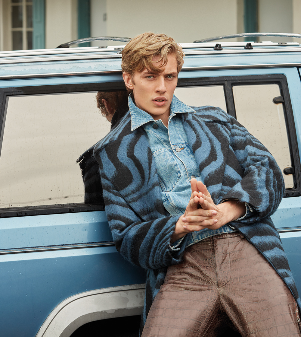 Hedi Slimanes Photography: Lucky Blue Smith Through the Lens