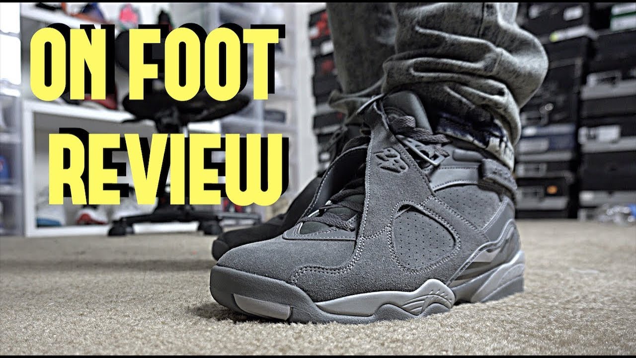 Jordan 8 Cool Gray: Closer Look and On-Feet Review