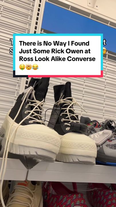 Get the Rick Owens Look for Less: Stylish Look-Alike Shoes That Wont Break the Bank