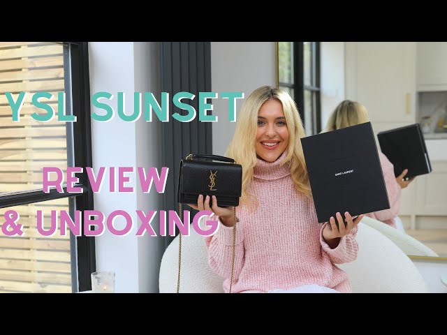 Unboxing My New YSL Sunset Wallet On Chain