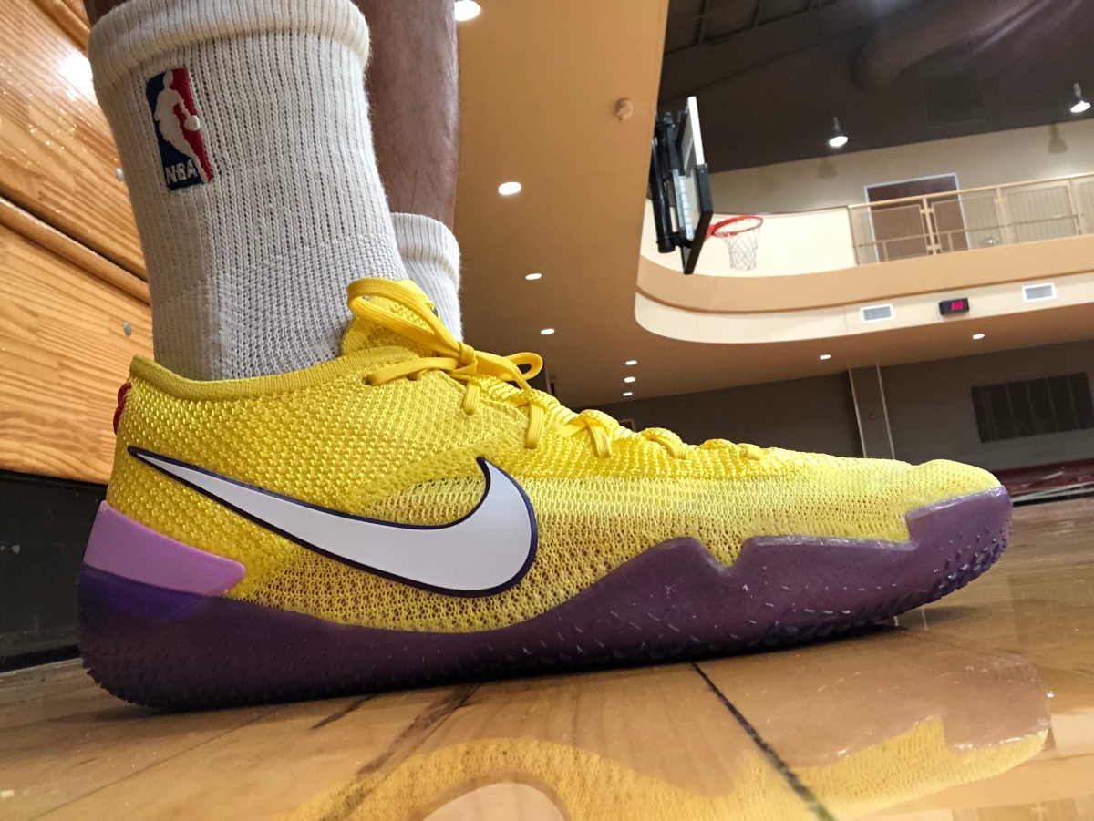 Kobe Purple and Yellow Shoes Review: Performance and Style