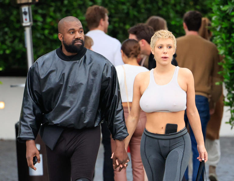 Kanye West Wet Look Photos Spark Social Media Frenzy