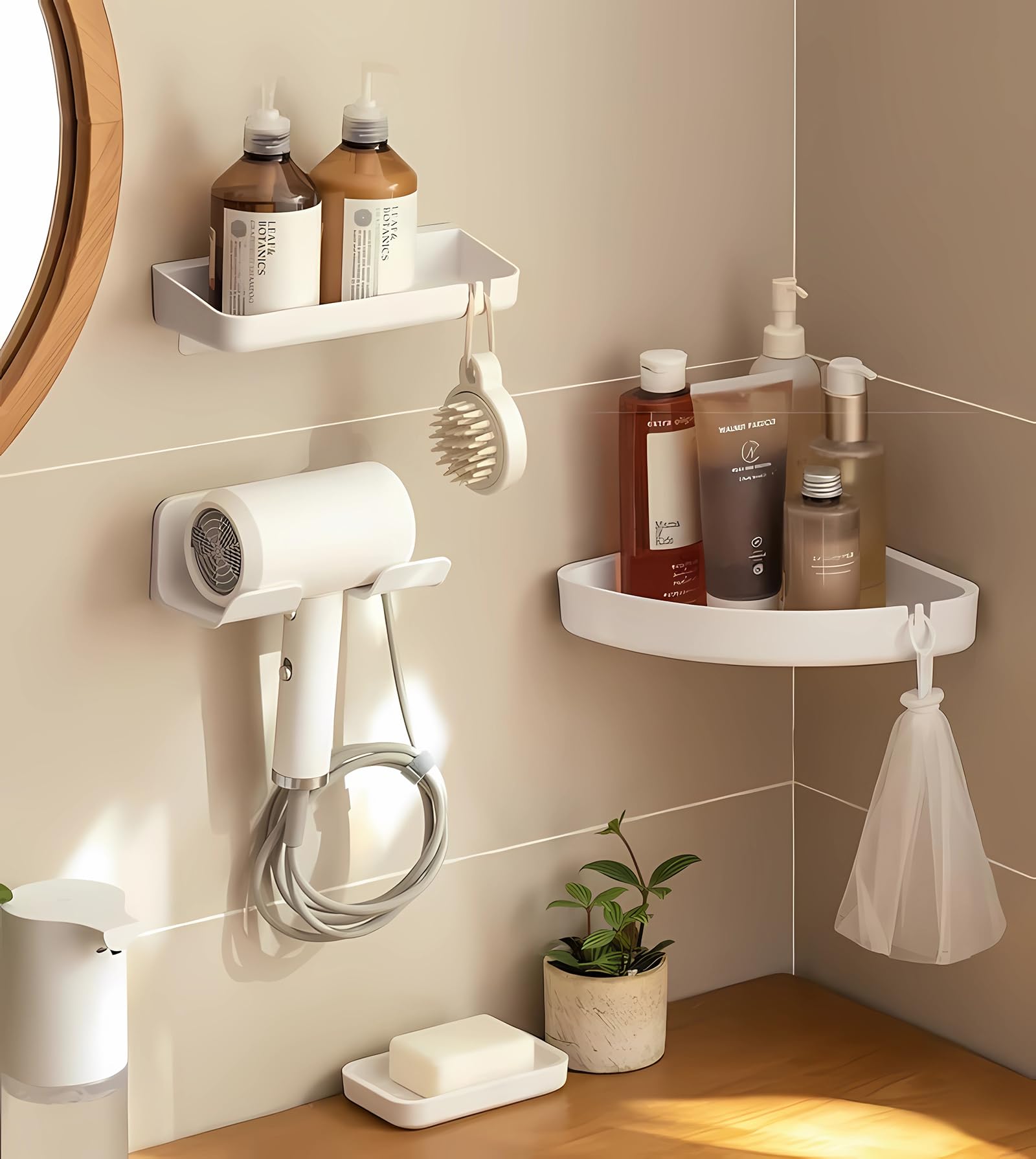 Hair Dryer Wall Holder: Organize Your Bathroom Now!