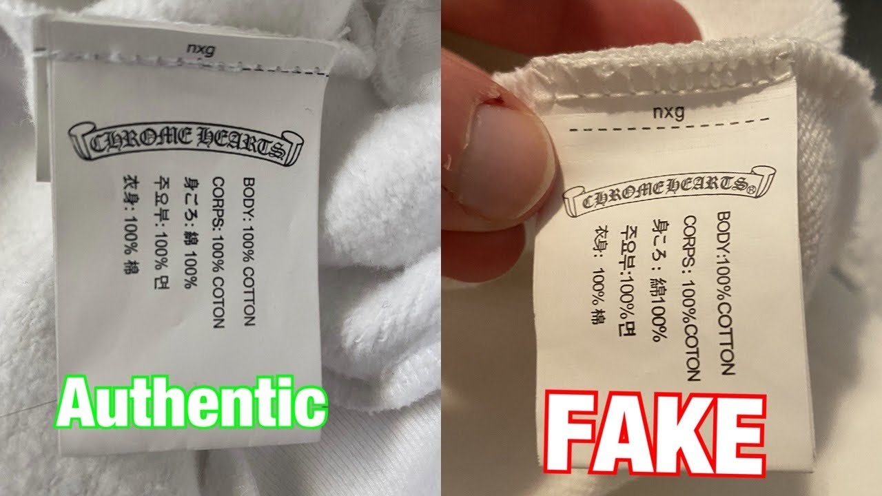 Spotting a Fake Chrome Hearts Hoodie: How to Tell Real From Replica Every Time