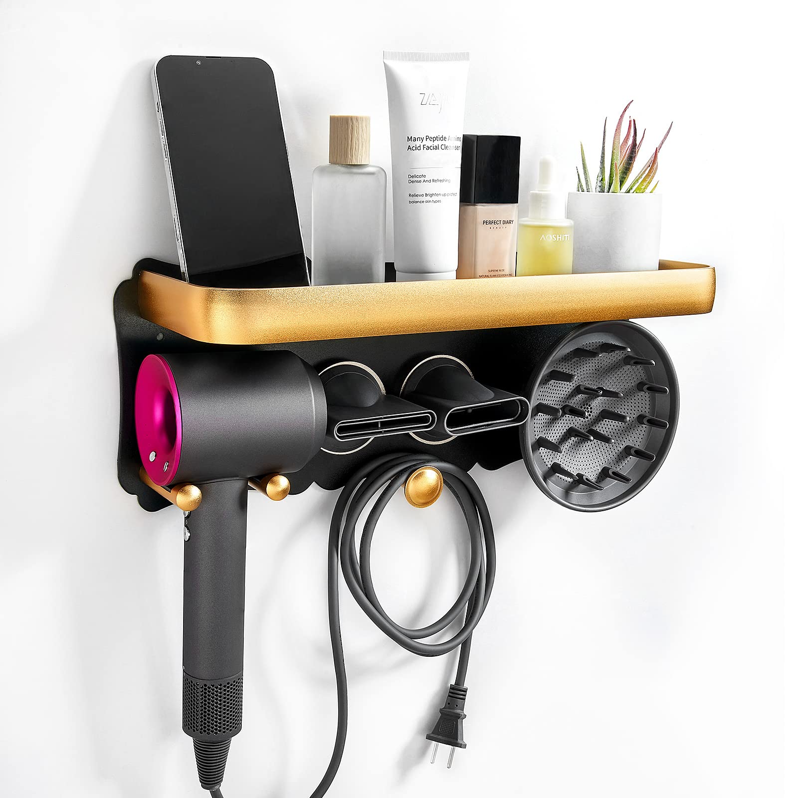 Hair Dryer Wall Holder: Organize Your Bathroom Now!