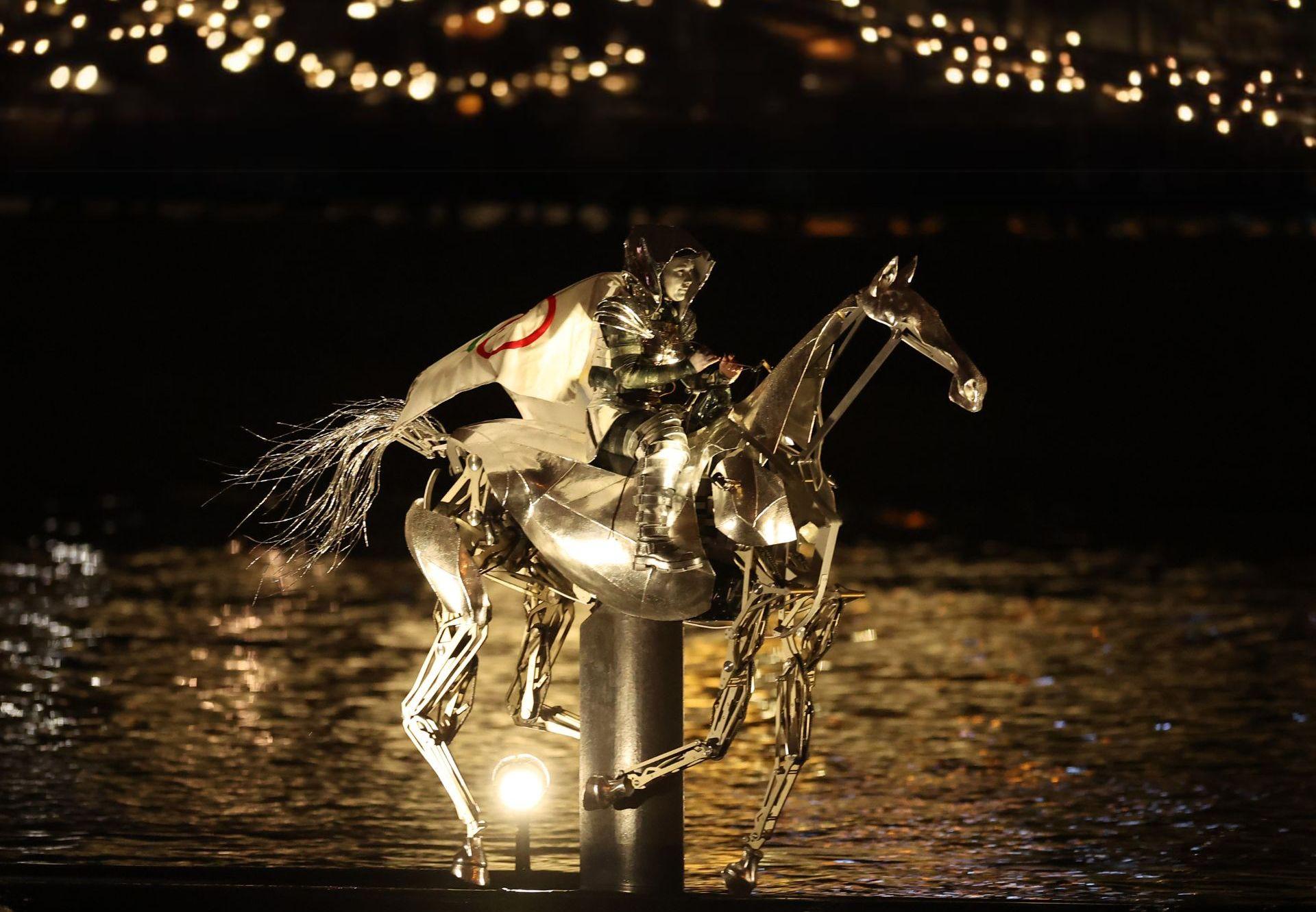 See the Mechanical Horse in Action at the Paris Olympics