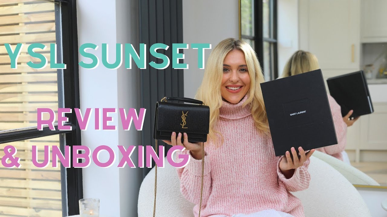 Unboxing My New YSL Sunset Wallet On Chain