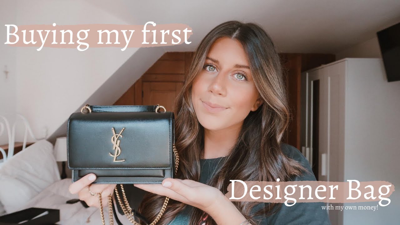 Unboxing My New YSL Sunset Wallet On Chain