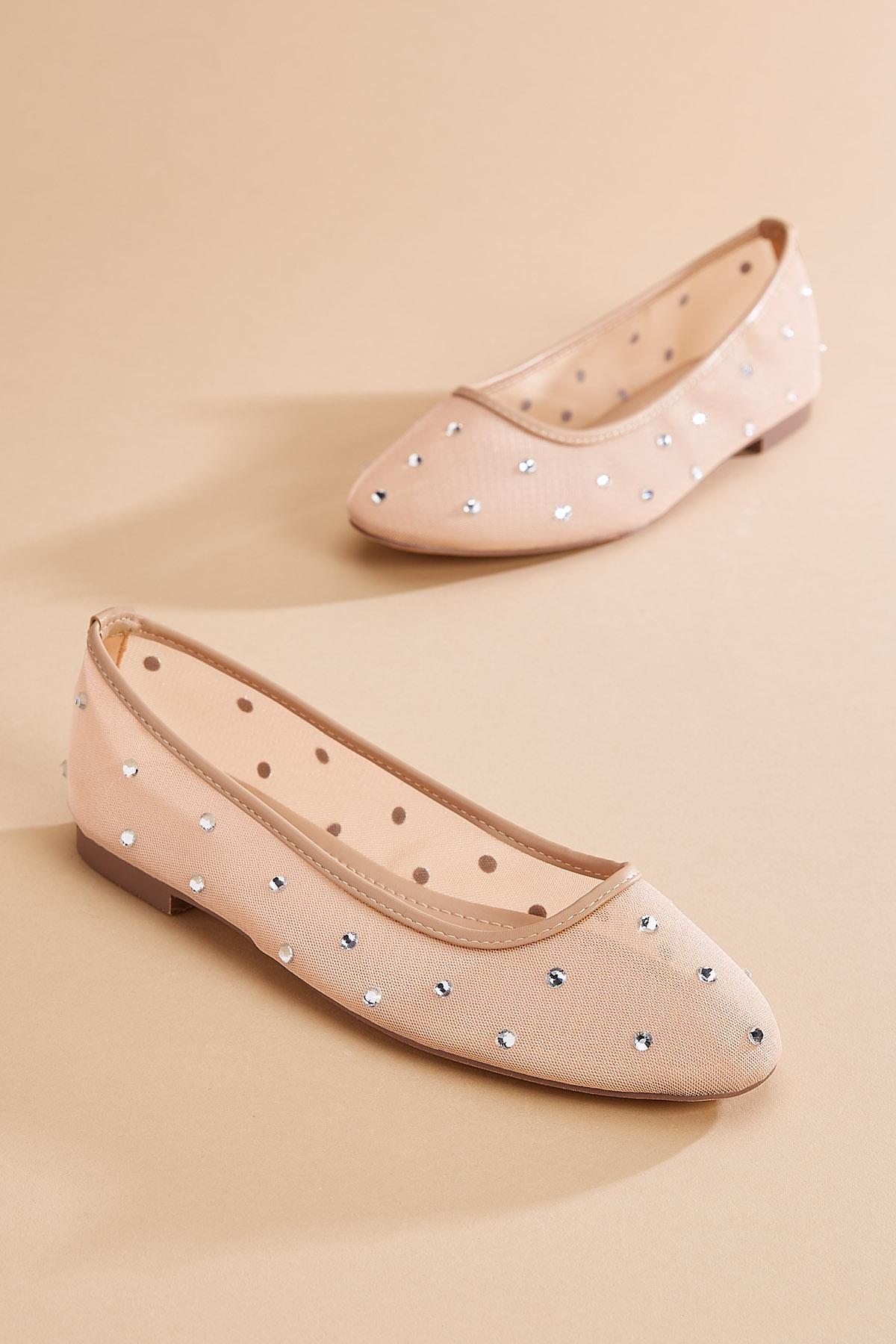 Ballerina Flats with Crystals: Where to Buy and What to Look For