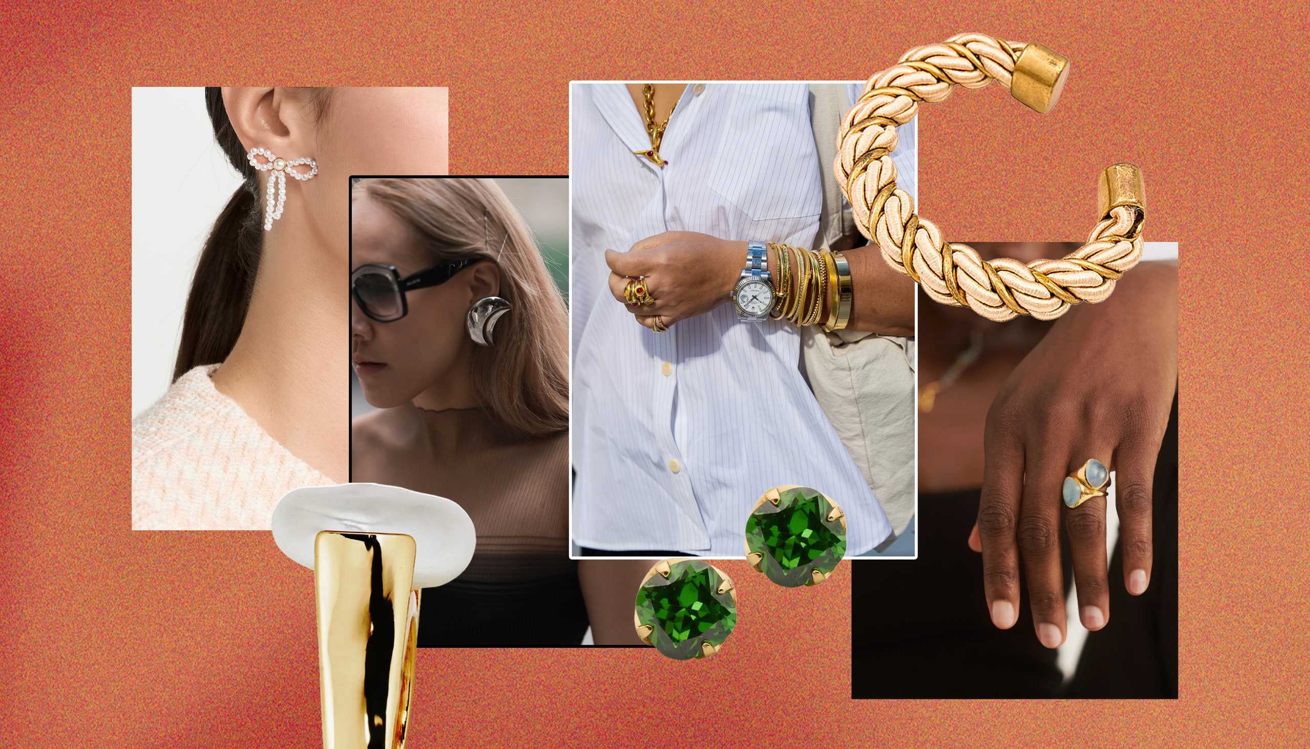 Rope bracelet with rings designs. Get inspired by the latest trends for your next fashion statement.