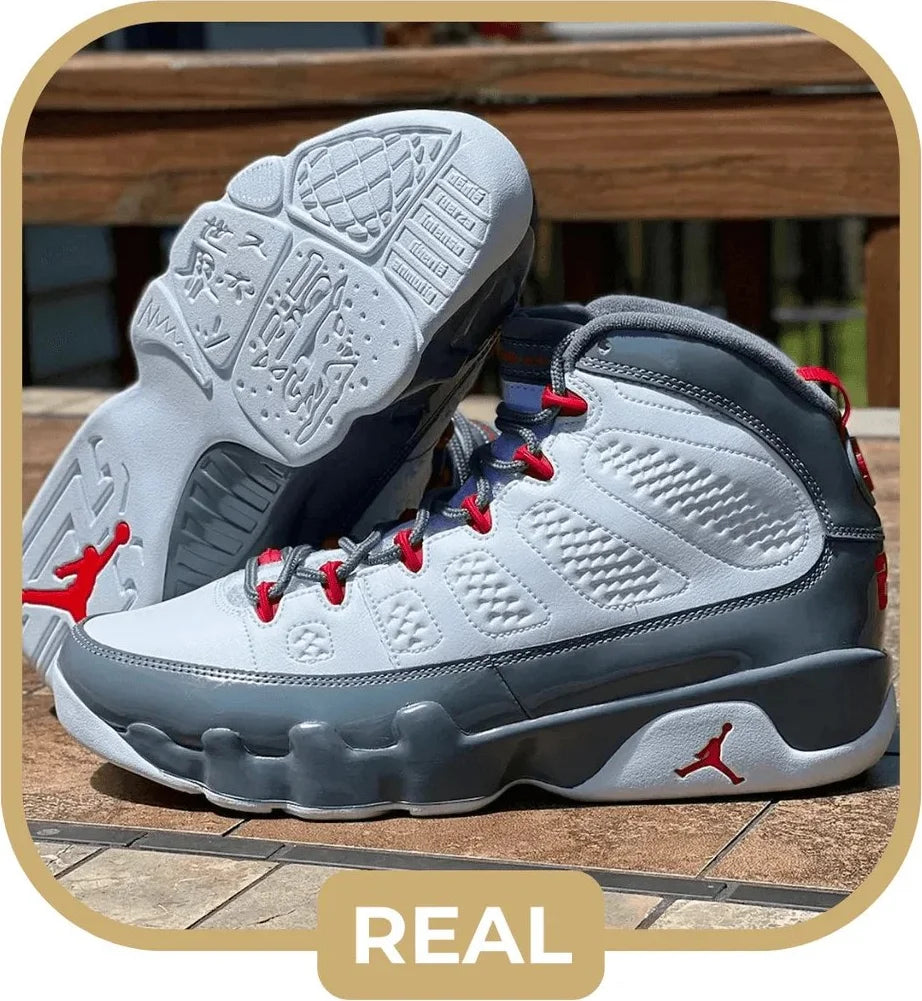 Jordan 9 Cool Gray: Real vs Fake - How to Spot the Difference!