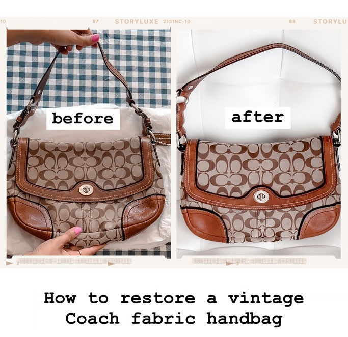 How to Clean a Coach Cloth Purse and Keep It Look New? Check Out These Tips!