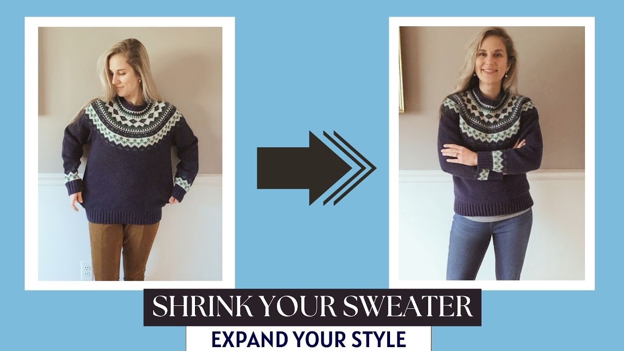 How to Shrink a Sweater at Home (Easy Methods for Wool and Cotton)