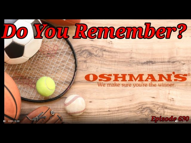 Oshmans Sports: Find Everything You Need for Your Favorite Sport Right Here!