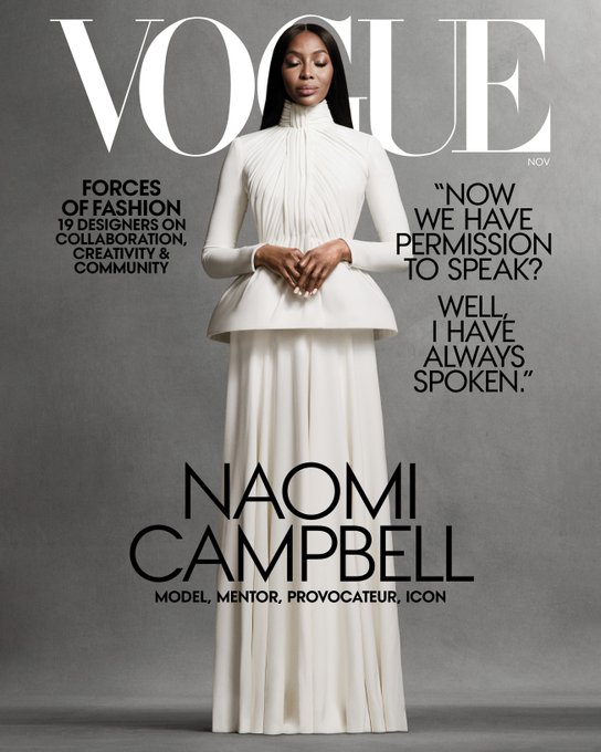 Naomi Campbells Best Vogue Covers: See Why Shes a Fashion Legend!