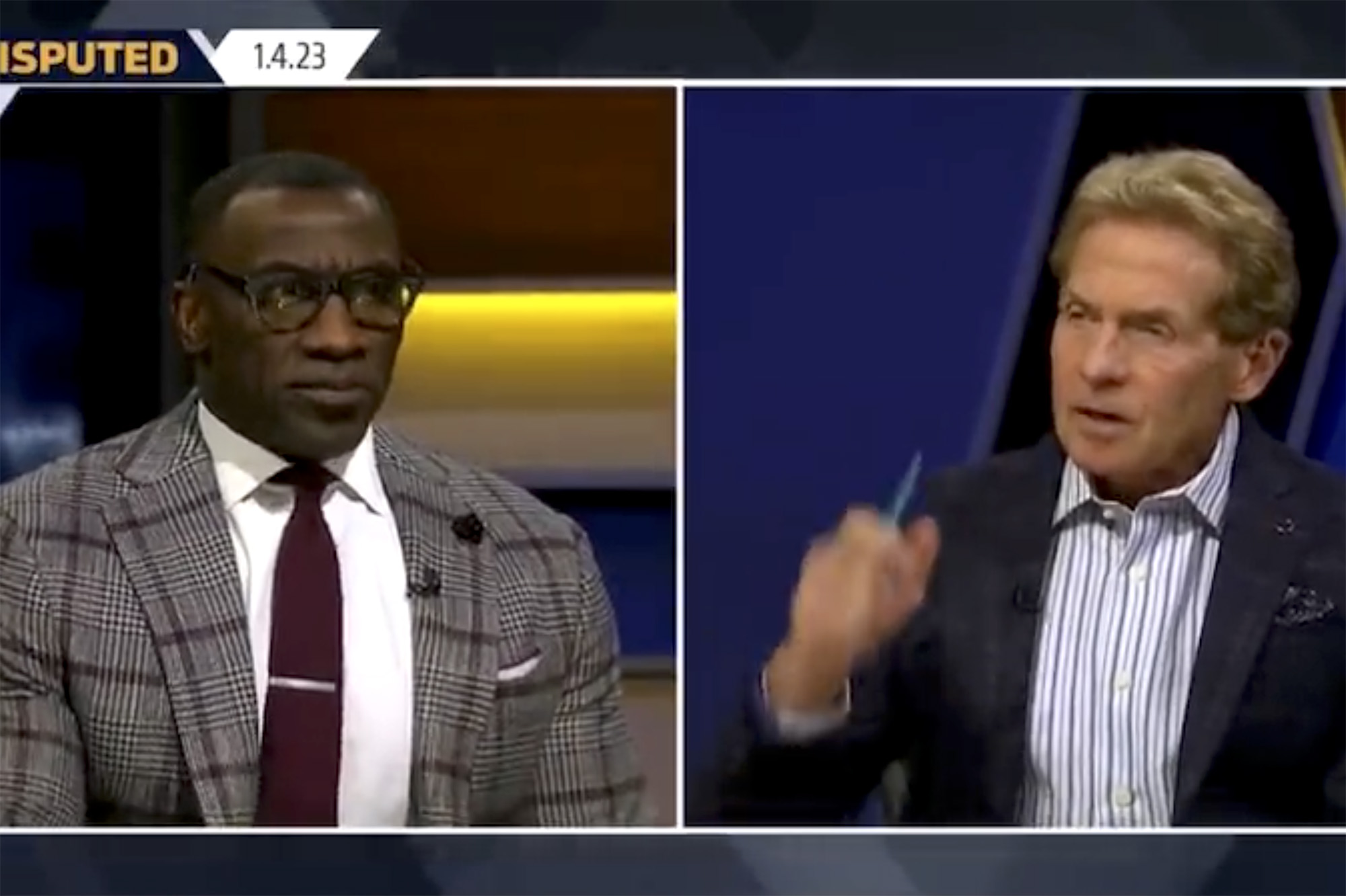 shannon sharpe news update Is he feuding with Skip Bayless again