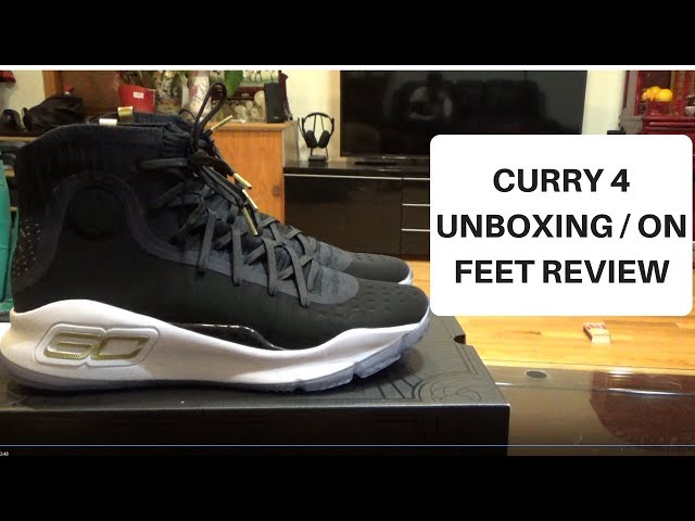 Unboxing the Curry 4: Check Out the Cool Features of These New Kicks!