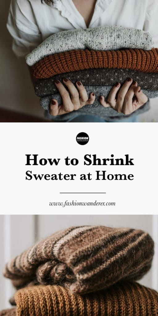 How to Shrink a Sweater at Home (Easy Methods for Wool and Cotton)