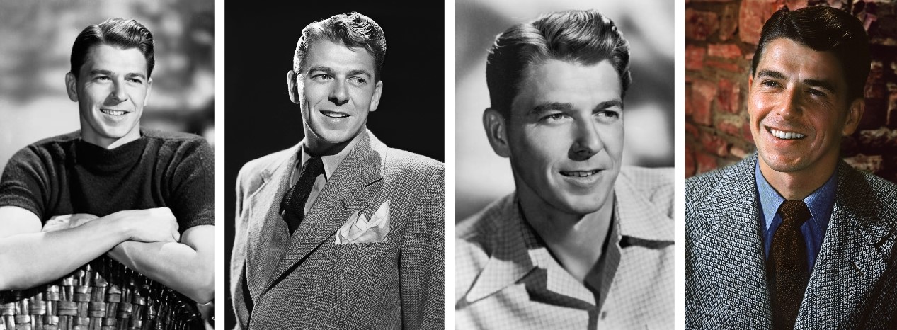 Young Ronald Reagan Images: A Look Back at the 40th Presidents Early Life and Career Before Fame and Fortune!