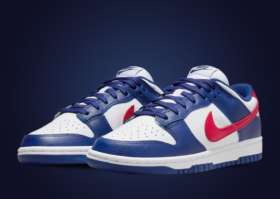 Get Your Hands on the Hottest Red and Blue Dunks Low Now