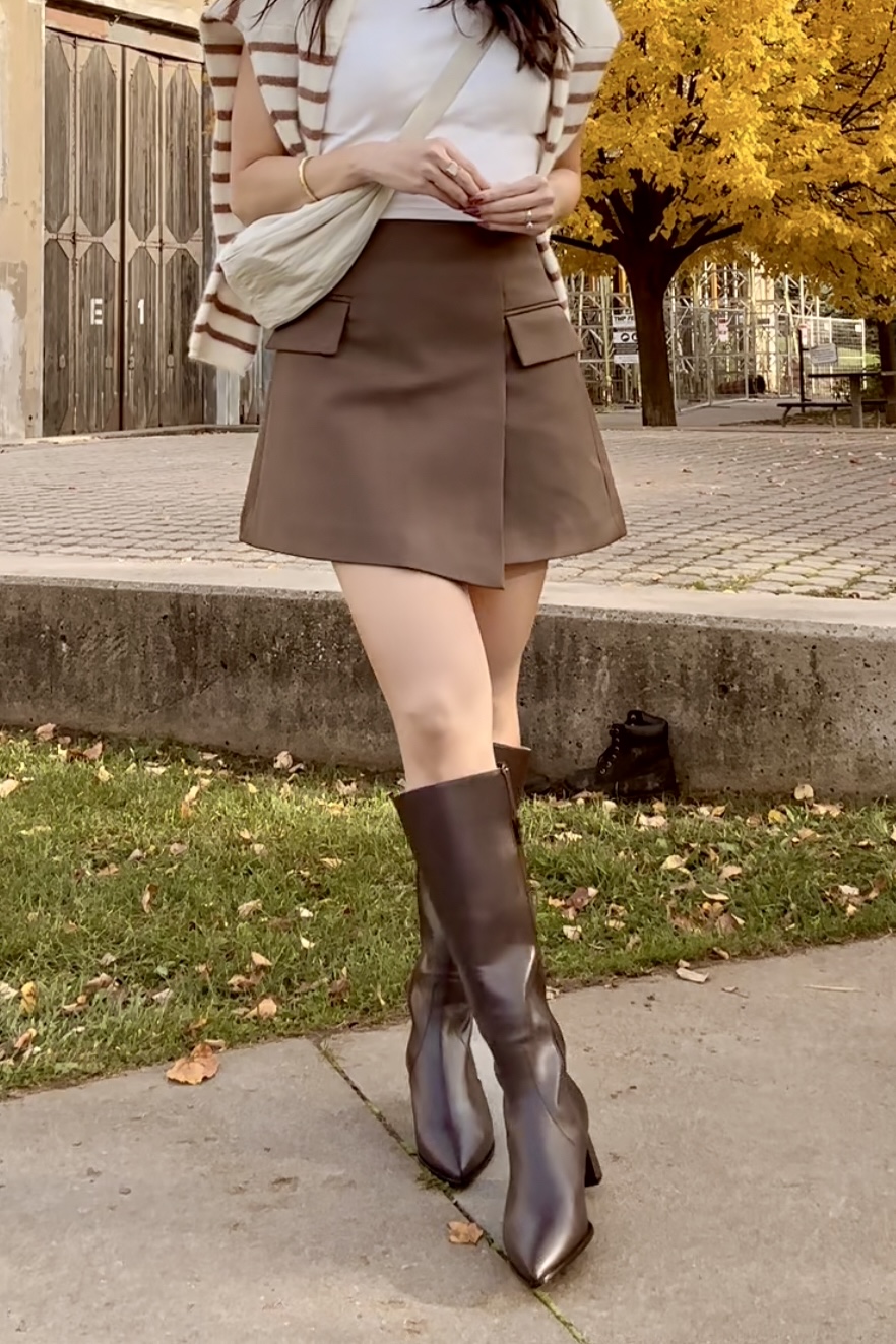 Walk All Day in These: The Best Comfortable Knee High Brown Boots Youll Ever Own!