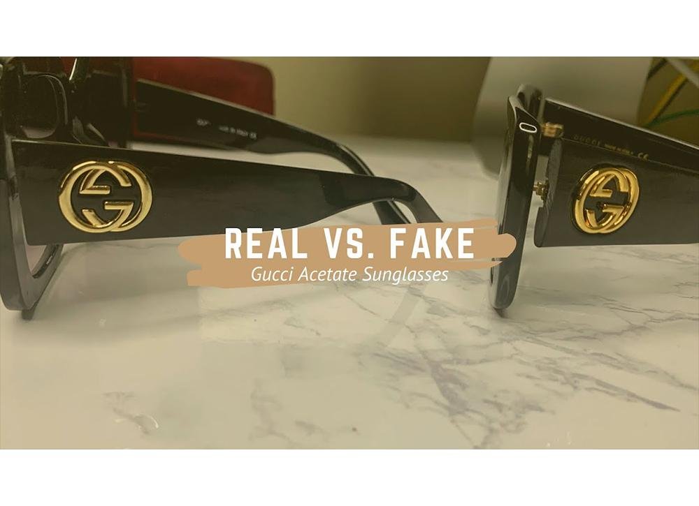 Buying Gucci Glasses? Learn how to tell real gucci glasses from Fake Quickly and Easily!