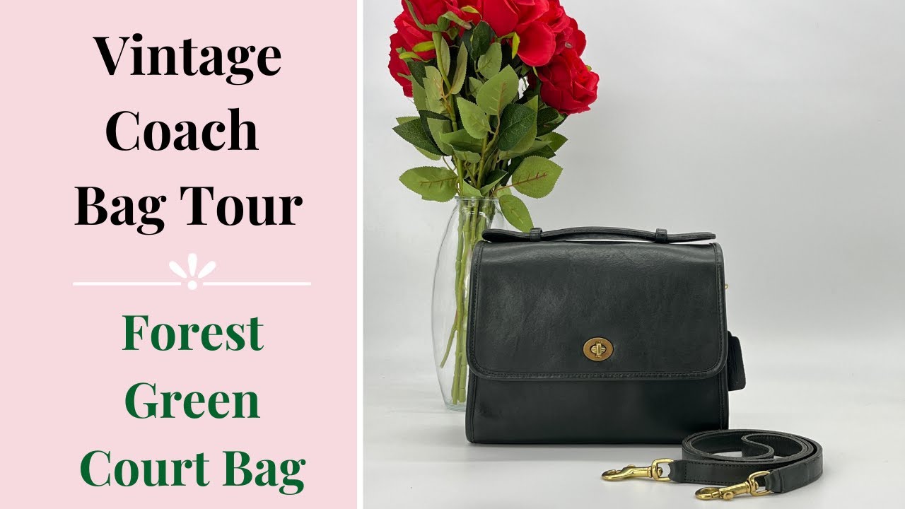 Is a Vintage Coach Green Court Worth It? Heres a Quick Buying Guide