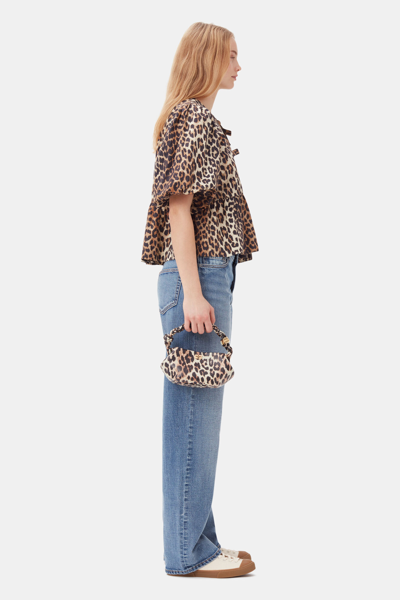Want the Leopard Mini Ganni Bou Bag? Get Yours Before They Sell Out!