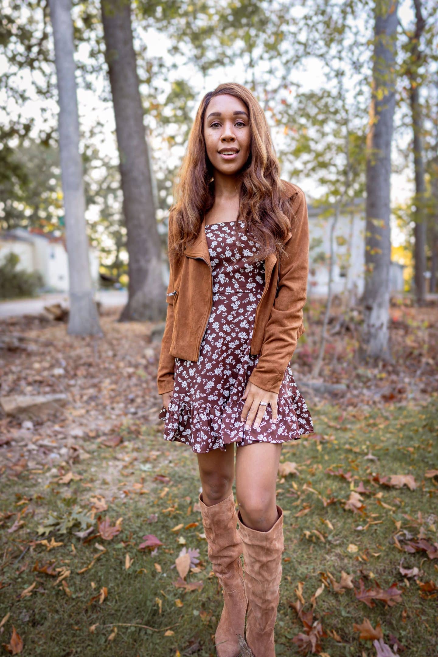 Short Dress with Boots (Look Stylish No Matter the Season)